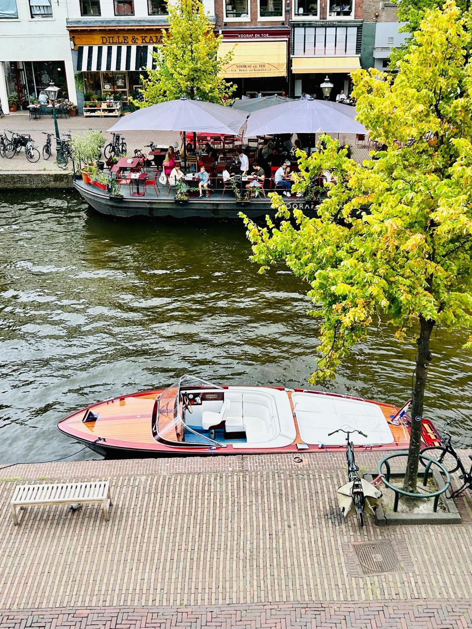 Leiden City Centre Canal View Or Terrace View Apartments Exterior foto